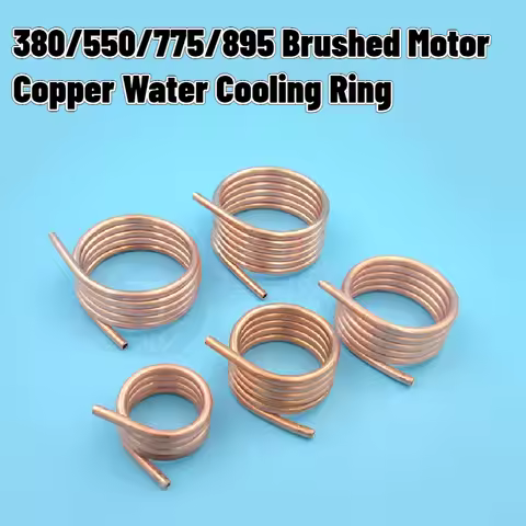 380 550 775 895 997 Motor Circulating Water Cooling Ring Brushed Motor Water Cooling Jacket Made Of 