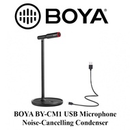 BOYA BY-CM1 USB Microphone Studio Condenser Mini Microphone for PC and Mac Computer, Recording Streaming Gaming Video Si