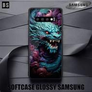 HP [ BS08 NAGA ] Glossy HD Case Samsung S10, S10 PLUS, S10 ES10 LITE, S9.S9 PLUS, S8, S8 PLUS Camera