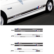 Kanuoci auto parts shop【Ready Stock】2pcs bmw car sticker car body door side decoration sticker for M