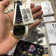 Casio Vintage Series Watch A168WEGB-1B Black Gold