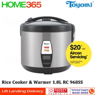 Toyomi Rice Cooker &amp; Warmer 1.8L RC 968SS
