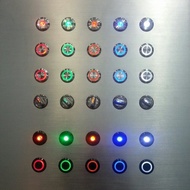 Factory Customization12mm16mm19mm22mm Metal Button Start switch Waterproof Switch Access Control But