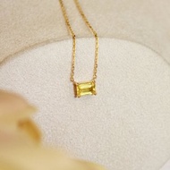 【水果糖】18K 天然彩色藍寶石項鍊 彩色藍寶石 彩色剛玉 項鍊