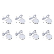 8X 12V Led Light Rv Trailer Boat Interior Ceiling Down Roof Lamp Warm White