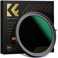 K&F Concept Magnetic Variable ND Filter ND2-ND32, 28-Layer Nano-Coating, Optical Glass, Water-Repell