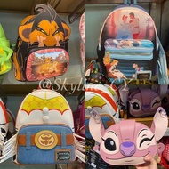 🎡香港迪士尼 Lion King 獅子王/ Jessie 翠絲/ Cinderella 灰姑娘/ angel 安琪 Loungefly 迷你背包 背囊/ 斜背包