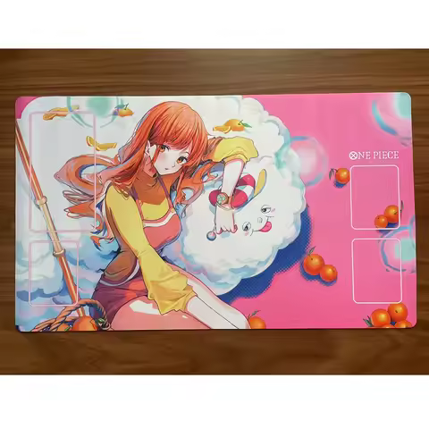 OPCG One Piece Nami Playmat Trading Card Game Mat Card Play Mat OP-6