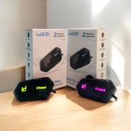 New Bluetooth Helmet ID221 A2PRO-Share Music Between Drivers And People-Cool Colorful Rgb Bulbs Blac