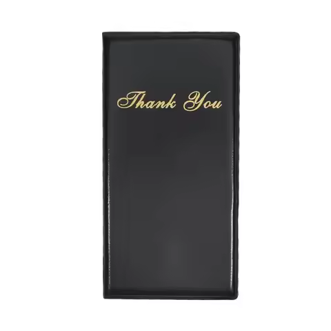 Meal Ticket Holder Guest Check Card Folder Restaurant Check Presenters Server Menu Bill Organizer Ac