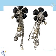26 Camellia Earrings/Long Earrings/Exaggerated Earrings