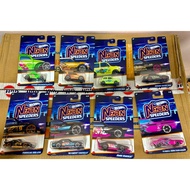 Hot Wheels Neon Speeders Mix 1 2025 Complete Set - Porsche 993 GT2 - 70 Dodge Hemi Challenger - Mini