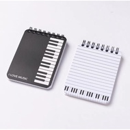 A7 Music Black Notebook