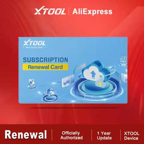 XTOOL Automotive Scanner Upgrade Fee For D7 D7S D7W D8S D8W D9S D9SPRO IP919PRO IP900S IP819 - One Y