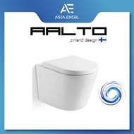 AALTO H057 TORNADO TECHNOLOGY WHITE WALL MOUNT TOILET BOWL