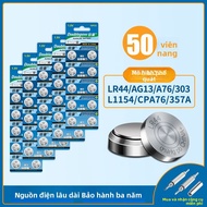 Doublepow | Pin Nút Alkaline LR44 AG13 L1154 A76 SR44 357A 1.5V