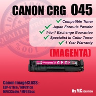 Compatible Canon 045 Cartridge 045 CRG045 CRG 045 Magenta Colour Laser Toner Cartridge For Canon LBP