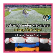3 INCH BIRD RICE FIELD COVER RICE NET/ RICE FIELD NET/ PETANI FISH NET/ BIRD 3 INCH BIRD