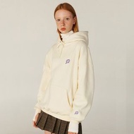 韓國 CLOTTY 米白色棉質 SMALL CC HOODIE CREAM 有帽 衛衣