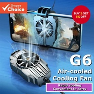 G6 Mobile Phone Cooler Clip Turbo Quiet Game Pad Holder Stand Mute Cooling