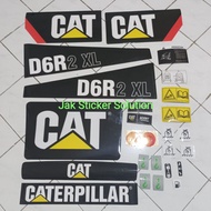 D6R2 XL Paint Sticker, Heavy Equipment Sticker