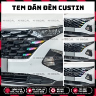 Custin light stickers, Custin car light decals to decorate car lights, durable and waterproof