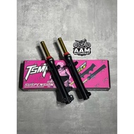 TSMP RACING FRONT FORK Y15 Y15ZR Y16 NVX155 LC135 V1-V8 VARIO160 TURUN LOWER 1.5 INCH FORK DEPAN SET