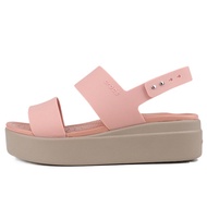 ＜902＞⊙ ndpl34393 Store Crocs Brooklyn รองเท้าแตะ พื้นหนา สําหรับผู้หญิง [206453]