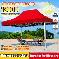 35kg 10x20Ft Roof Night Market Canopy Camping Tent Khemah Canopy Frame 10x10 White Pole Kanopi Khema