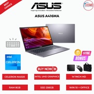 ready ASUS A416MA INTEL CELERON N4020 / RAM 4GB / SSD 256GB / 14" /