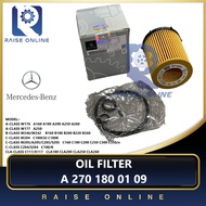(100%GENUINE) OIL FILTER ( 2701800009 ) ( 2701800109 )#W176 / W177 / W246 / S204 / A205 / C117 / W21