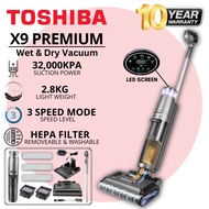 ♦TOSHIBA X-Series Cordless Wet And Dry Vacuum Cleaner Smart Mop Vacuum Cleaner 2 in 1 Vacum Rumah 洗地