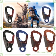 [FlameerdbMY] Carabiner Clip Double Locking Snap Hook 35 kN Snap Auto Locking Carabiner Spring