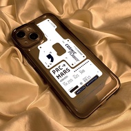 เคส สําหรับ iPhone 11 13 14 12 Pro Max 7 8 SE Plus XR X XS เคสไอโฟน ตั๋วเครื่องบิน เคสโทรศัพท์มือถือ โน้ต Case ภาพประกอบ เคสโทรศัพท์