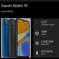 Xiaomi REDMI 9C 4\64 RESMI