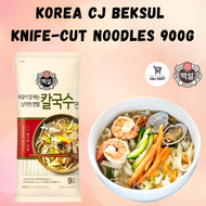 KOREA CJ BEKSUL KNIFE-CUT NOODLES 900G AUTHENTIC KOREAN-STYLE FOR SOUPS STIR-FRIES AND NOODLE DISHES