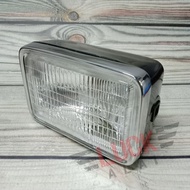 Headlight GTO-M4 GTO-M2 GTO-81 Complete Set (Light Socket + Bulb) With Skull (HE401)