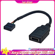 USB 9PIN to TYPE-E Adapter Cable USB 9PIN to TYPE-E Cable USB Front Panel Adapter Cable USB 9PIN to 