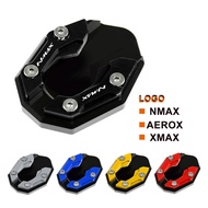 Kickstand Side Stand Extension Pad Enlarger Plate For Yamaha Nmax Yamaha AEROX155 Nvx155 XMAX 250 300 Nmax 155 Nmax Accessories