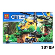 Lắp ráp city máy bay vận chuyển trong rừng Bela 10709