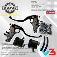 TQ6 Radial Brake Master Z6209 Double Tube Nmax PCX Set Gray RightKiri