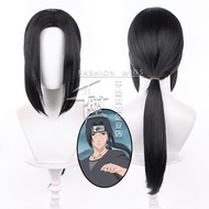 Anime Uchiha Itachi Cosplay Wig Itachi Uchiha Long Straight Black Heat Resistant Synthetic Hair Cosp