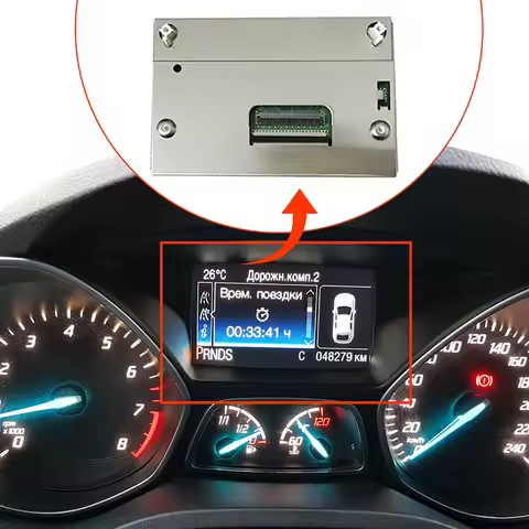 4.3 Inch LCD Screen Display For Ford Kuga 2 LQ042T5DZ11 LQ042T5DZ13C LQ042T5DZ13B Car Speedometer Re