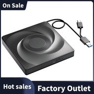 External CD/DVD Drive Burner, CD ROM DVD Player Portable CD Reader for Laptop PC  11/10/7 Linux  OS