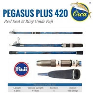 Jual JORAN PANCING SURF ORCA PEGASUS PLUS 420 CARBON FULL FUJI Limited
