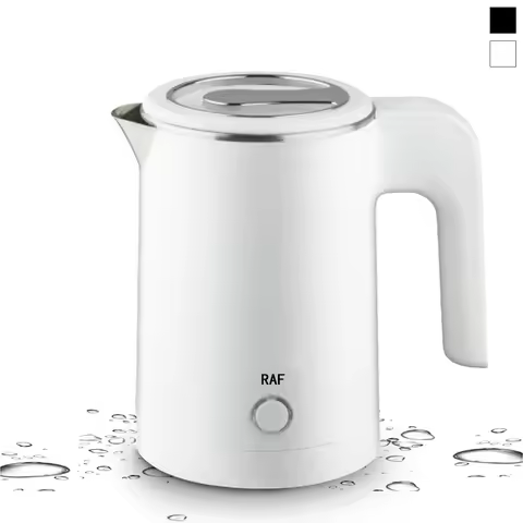 Travel Electric Kettle Tea Coffee 0.8L Stainless Steel Portable Water Boiler Pot For Hotel Family Tr