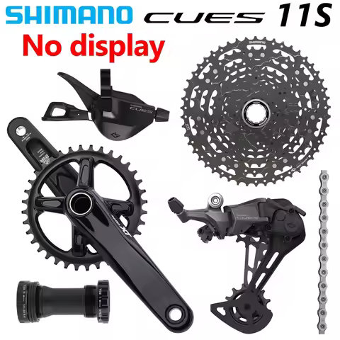 SHIMANO CUES U6000 1x11 Speed MTB Groupset With RIRO XT CRANKSET 170/175MM 10S MTB GROUP KIT K7