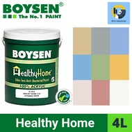 Boysen Healthy Home Odorless Antibacterial Latex Paint 4 Liters (Gallon) 13 Colors Available HwEq
