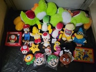 全圖不散賣 全新  任天堂 Nintendo 孖寶兄弟 Mario 瑪利歐 Luigi 路易吉 Peach 碧姬公主 Kinopio 奇諾比奧 Koopa 庫巴 Yoshi  耀西 花 花花 星星 恐