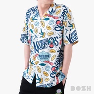 DOSH MENS HAWAII SHIRTS THE SIMPSONS เสื้อเชิ้ตฮาวาย DSIMS5003-OW (S-XL)